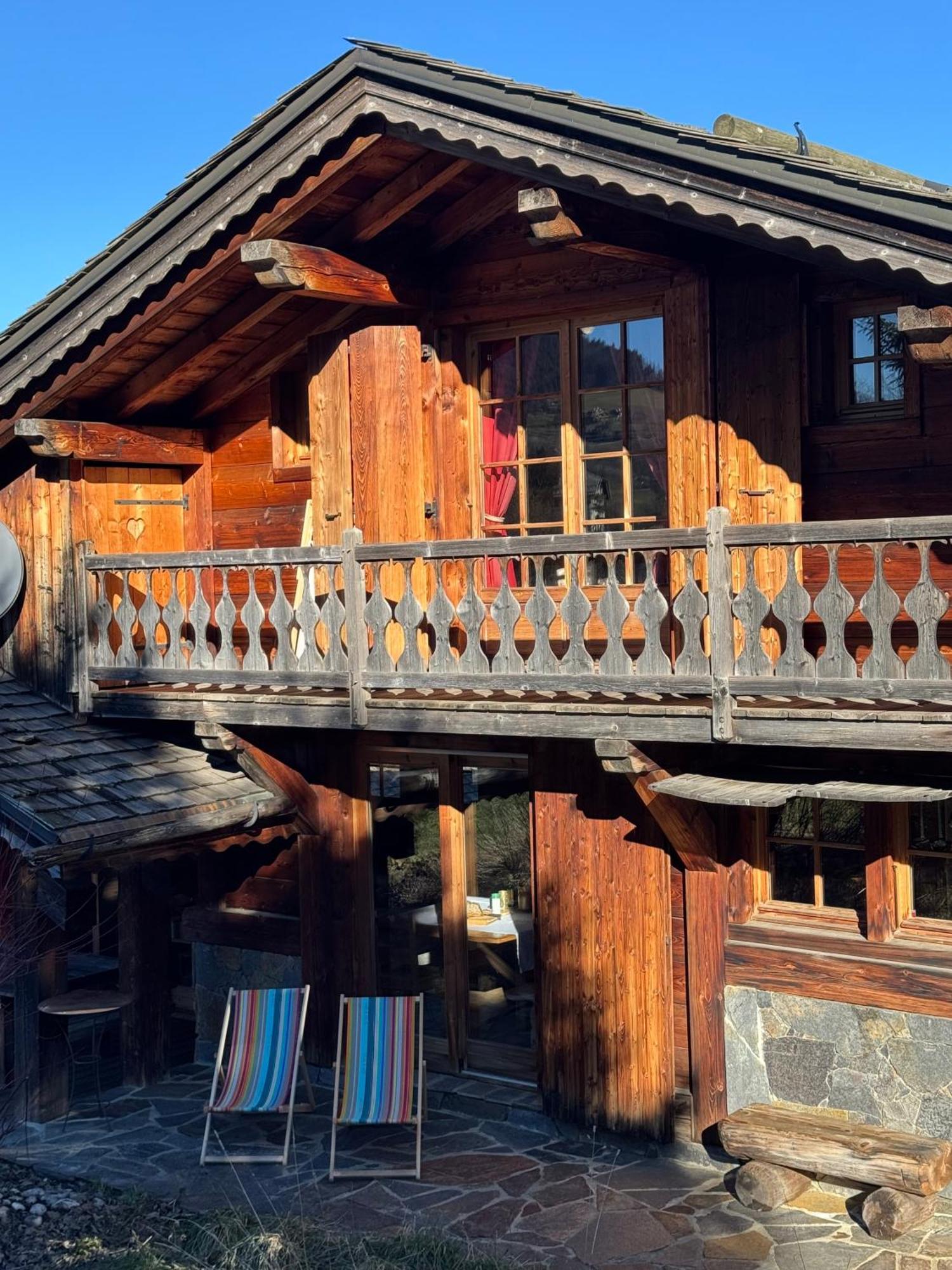 Chambres Et Mazots Du Chalet De Mado Межев Екстер'єр фото
